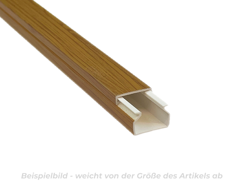 80x40 mm Kabelkanal Eiche zum Schrauben 1m