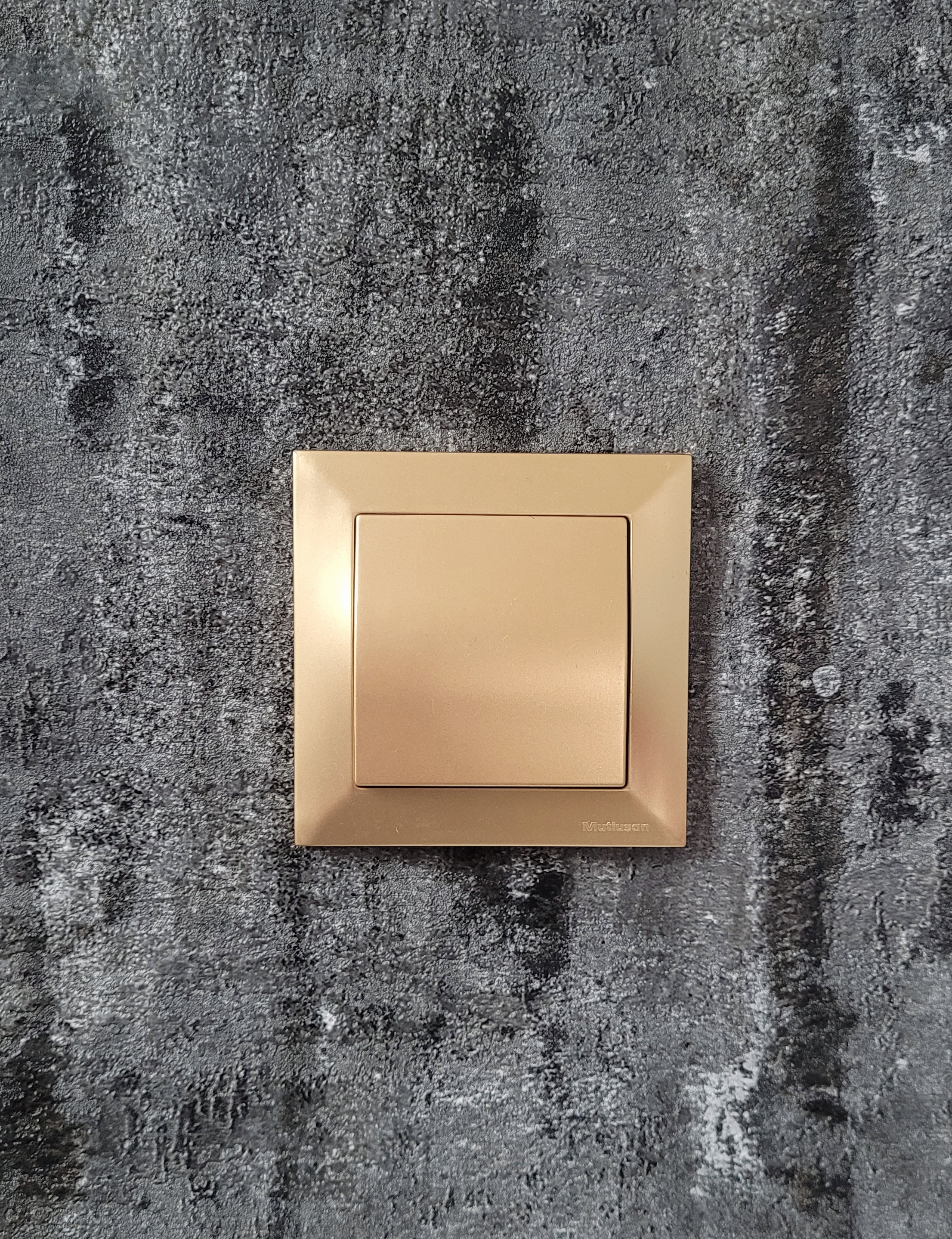 Sparset 36x Schalter Gold Metal Optik  CANDELA Serie
