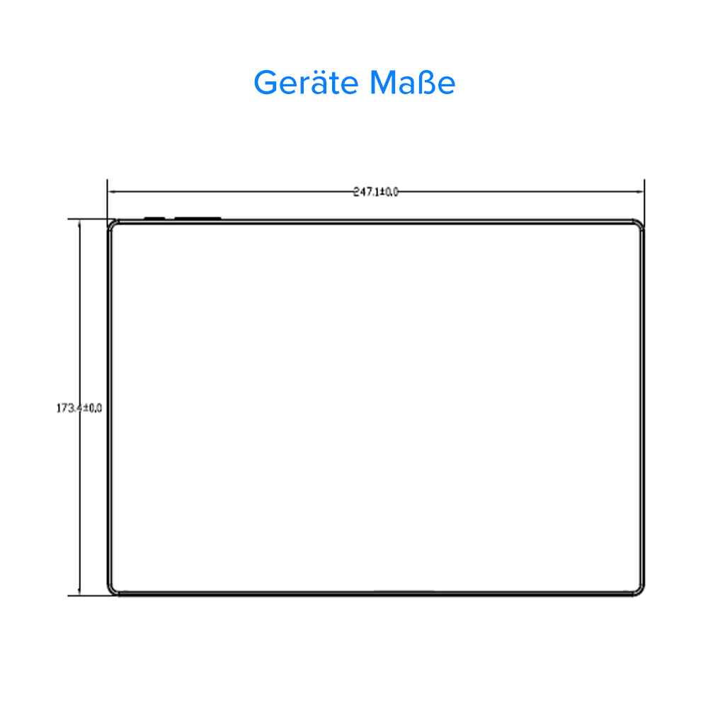 10 Zoll ANDROID Panel mit PoE