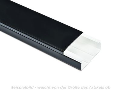 Kabelkanal schwarz selbstklebend - 2x1m