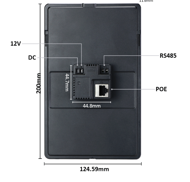 8 Zoll Smart Panel mit PoE