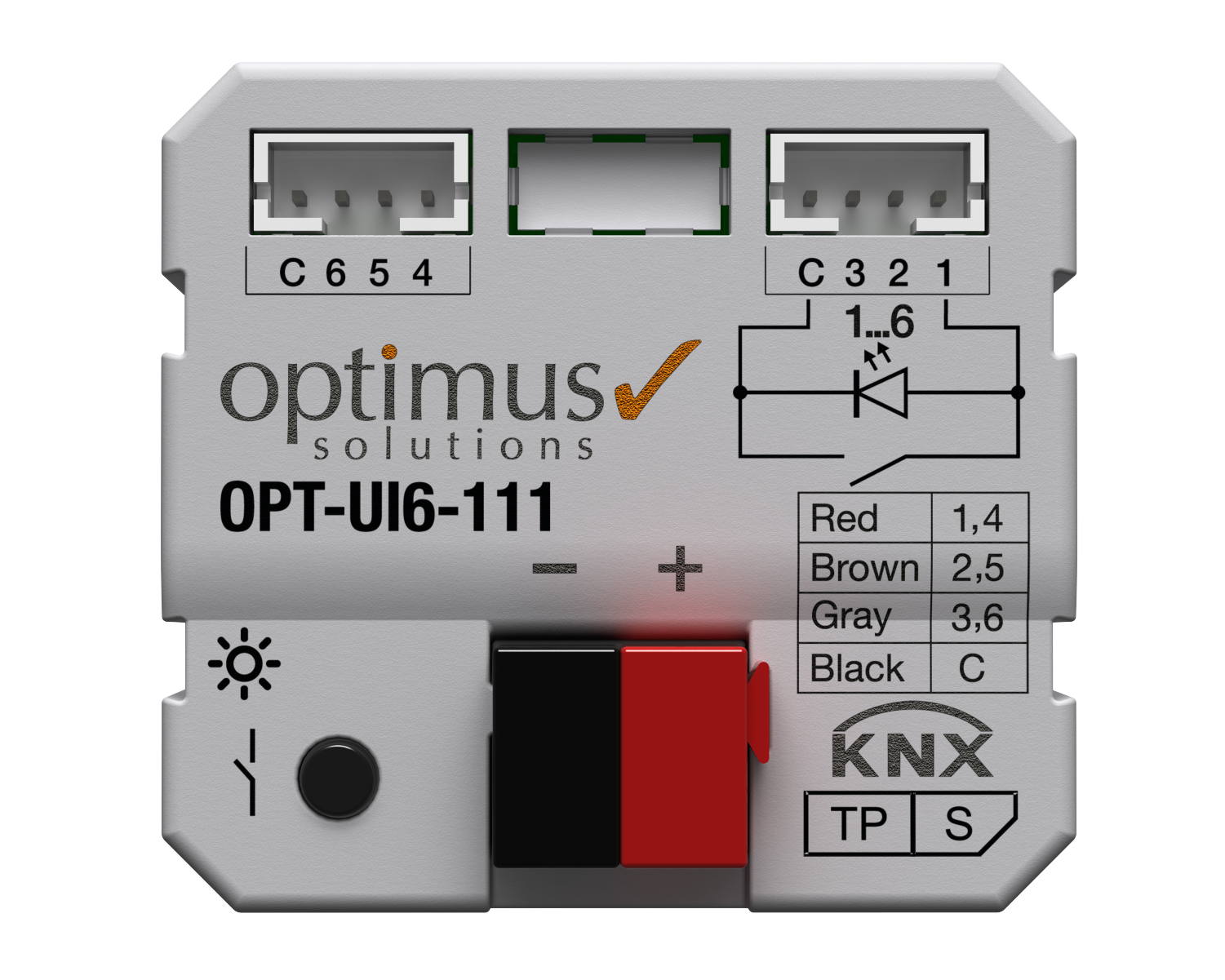 6 fach KNX Binäreingang