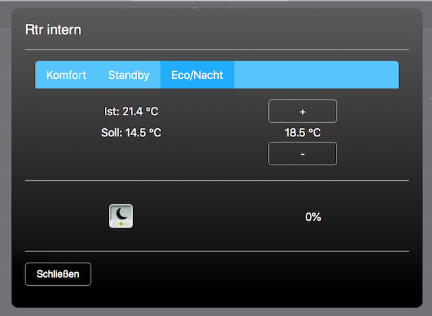 Xhome KNX Visualisierung 100 mit IP Router