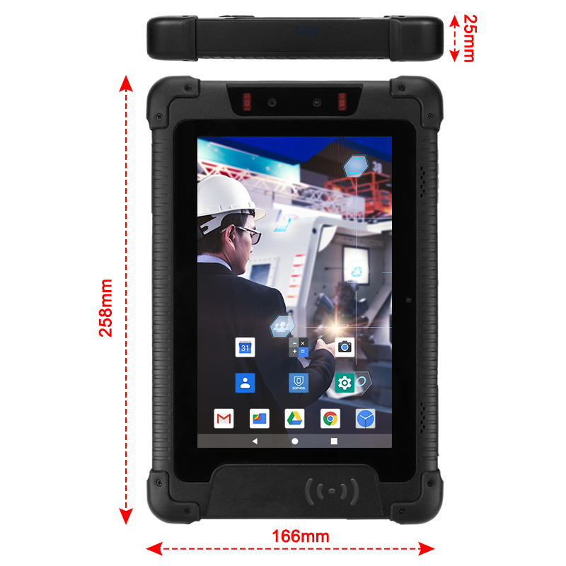 8" wasserdichtes Tablet ANDROID 9