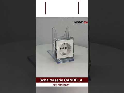 Steckdose weiß - CANDELA Schalterserie