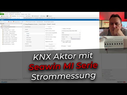 12 fach KNX Schaltaktor mit Strommessung